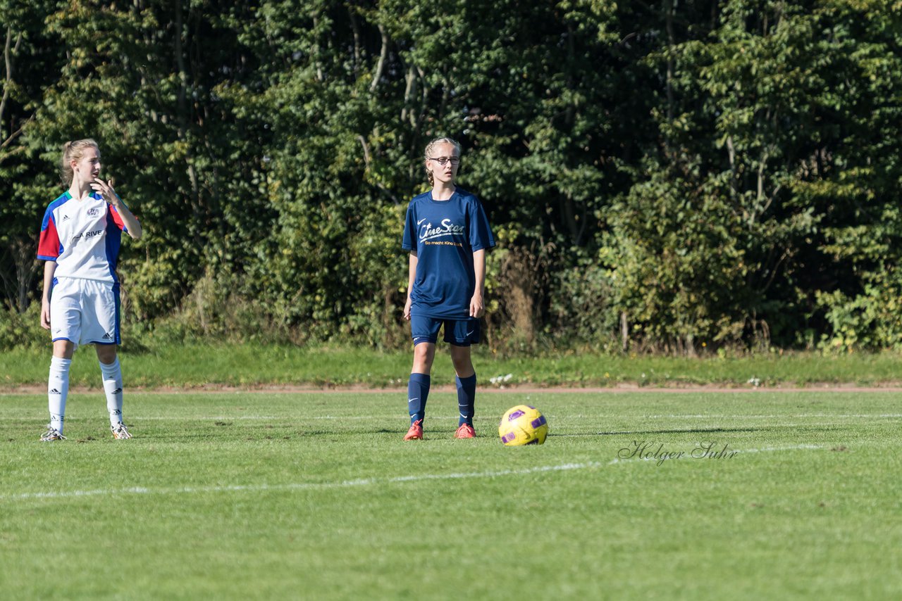 Bild 215 - B-Juniorinnen Krummesser SV - SV Henstedt Ulzburg : Ergebnis: 0:3